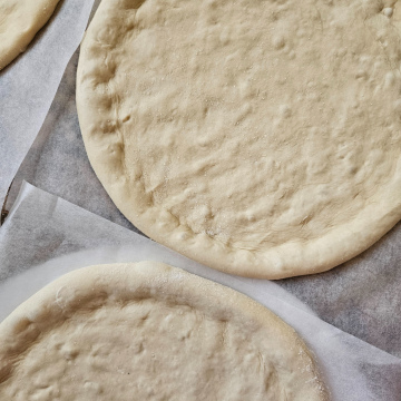 5x Rou Gevriesde Pizza Basisse 25cm